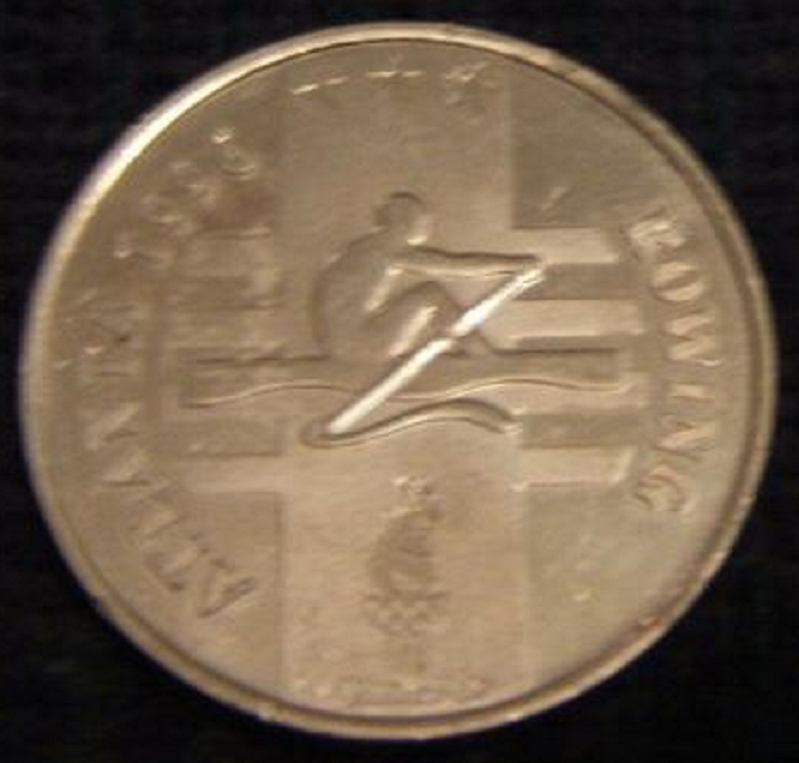 Medal USA 1996 OG Atlanta Token issued by sponsor Generel Mills
