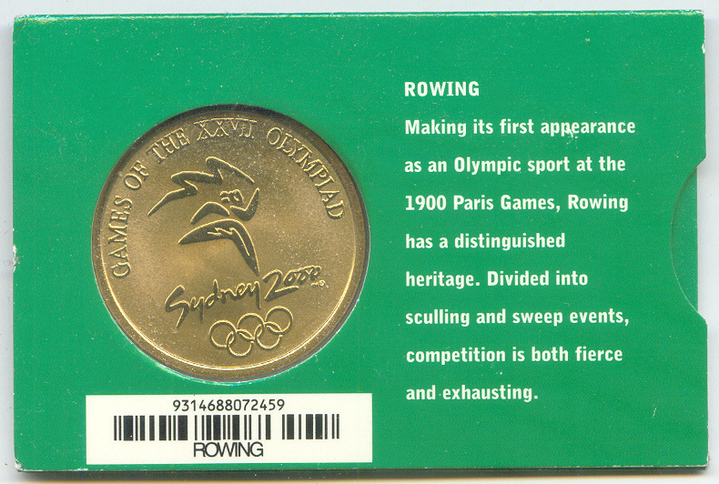 medal aus 2000 og sydney mascot olly