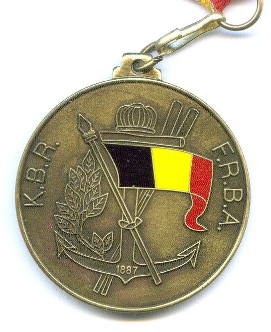 medal bel 2000 27th fisa masters regatta hazewinkel front