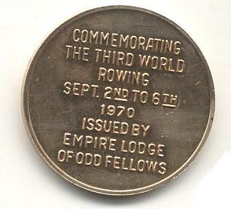 medal can 1970 wrc st. catherines inscription reverse