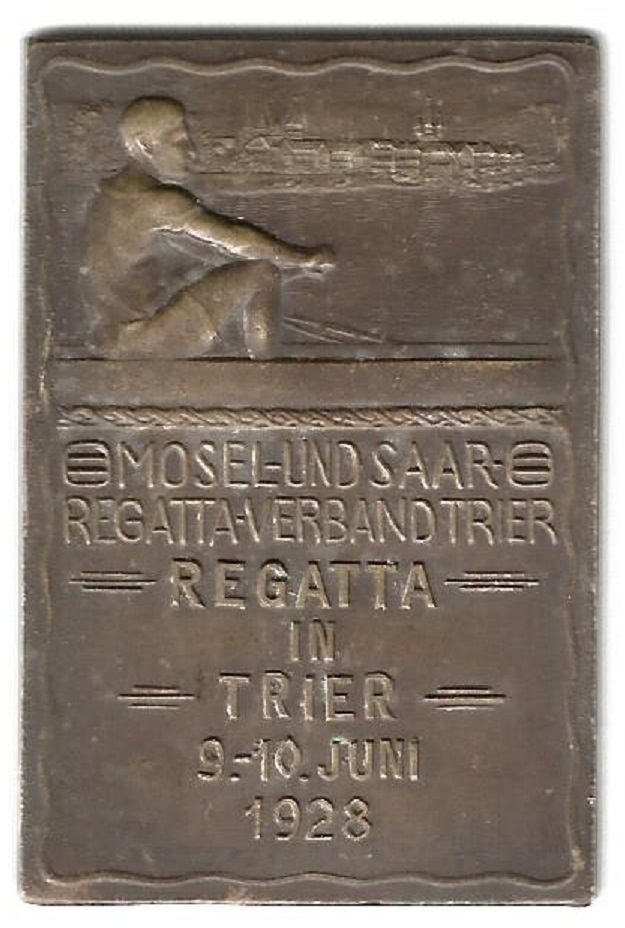 medal ger 1928 regatta trier