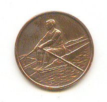 medal ger 1972 og munich copper front