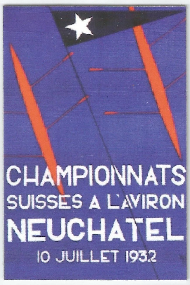 Magnet SUI 1932 Swiss national championships at Neuchatel image from poster