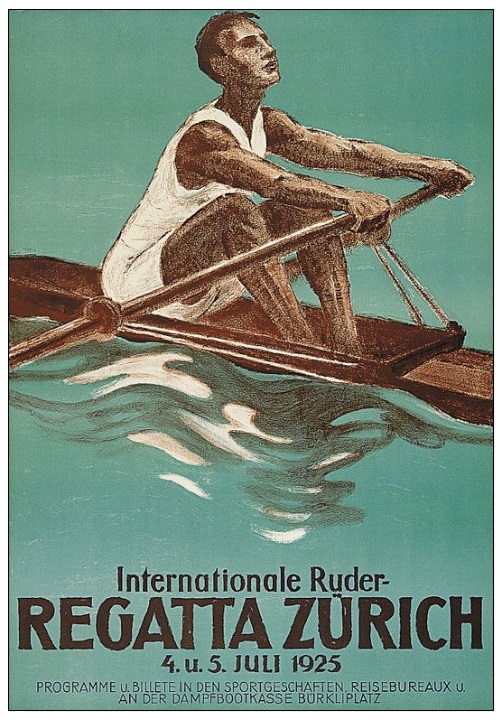 Magnet SUI International Regatta Zurich 1925 image from poster 