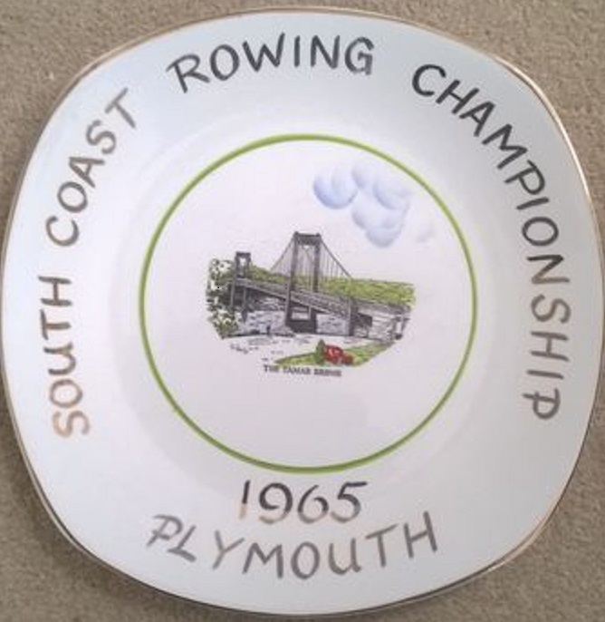 Plate GBR 1965 South Coast Rowing Championship Plymouth