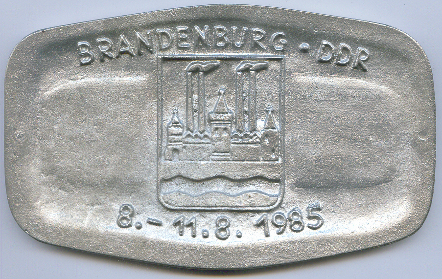 plaque gdr 1985 jwrc brandenburg reverse