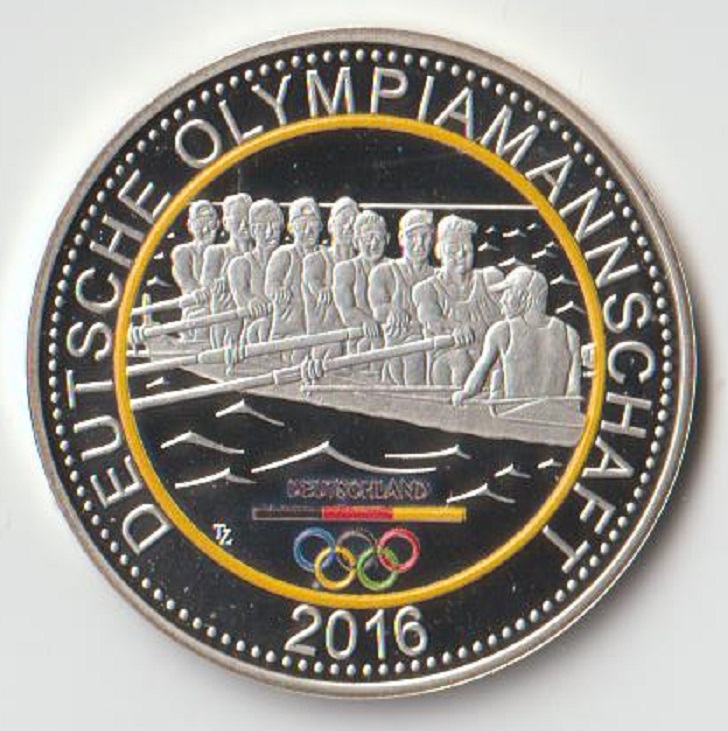 Medal GER 2016   German Olympic team OG Rio de Janeiro front