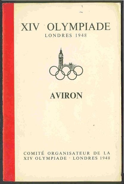reglement gbr 1948 og london aviron with map of regatta course