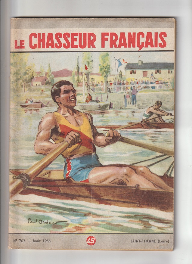 Magazine cover FRA 1955 Le Chasseur Francais