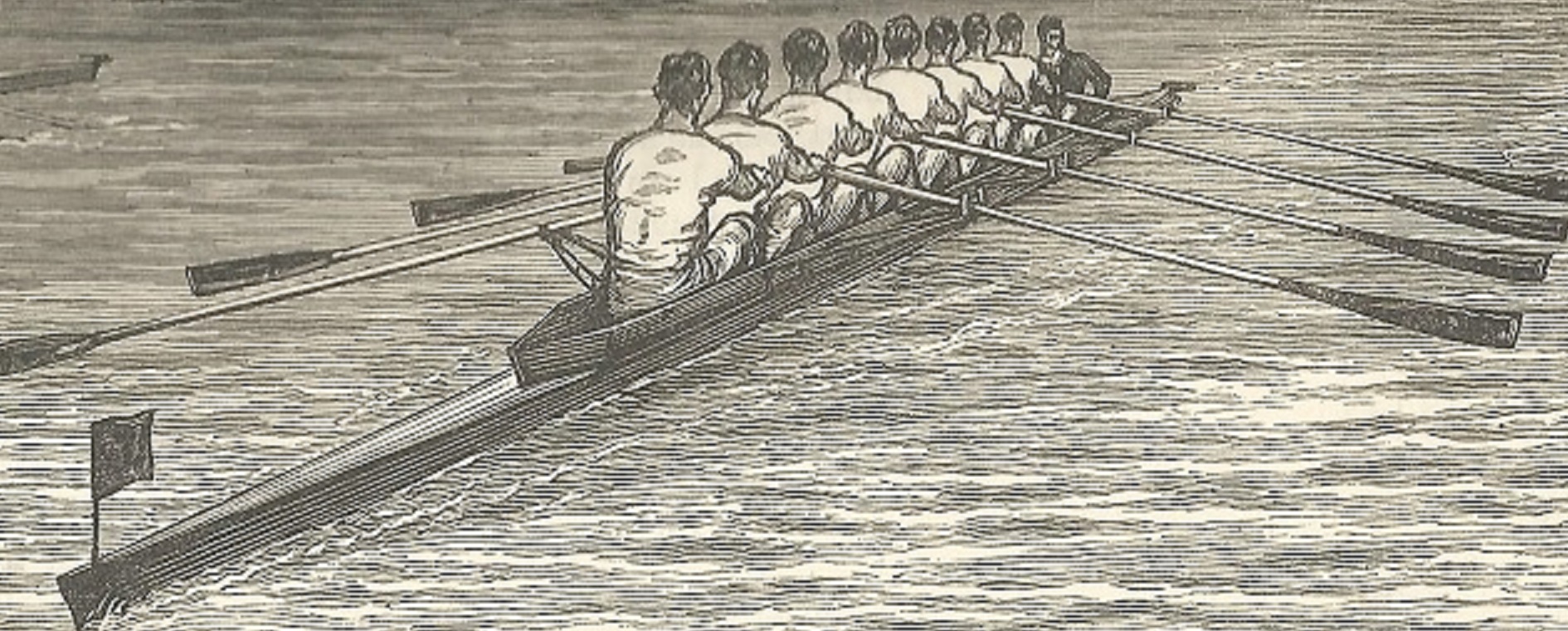 Print GBR 1882 Boat Race Oxford begins to lead The Illustrated London News Oxford on Surrey shore