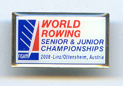 pin aut 2008 fisa world rowing senior and junior championships ottensheim
