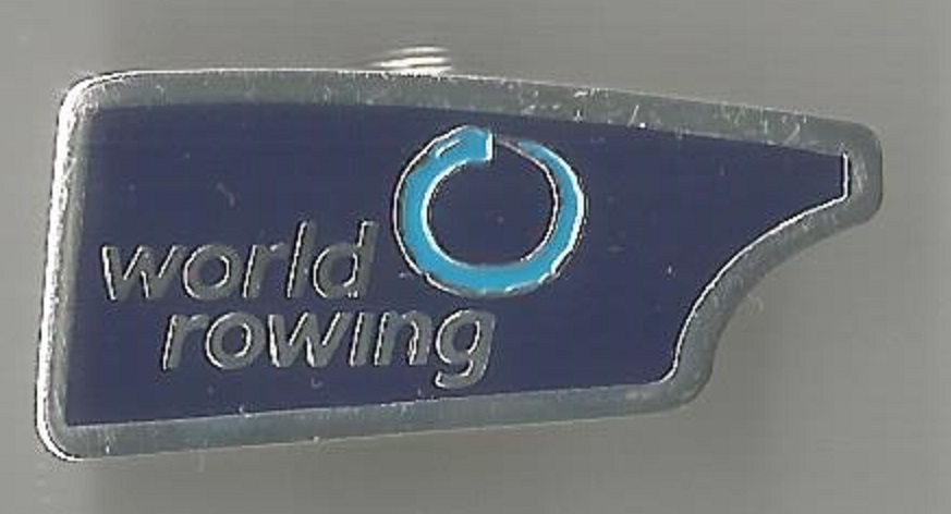 Pin world rowing FISA on big blade