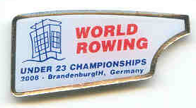 pin ger 2008 world rowing under 23 championships brandenburg finish tower