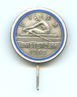 pin ned 1939 erc amsterdam single sculler