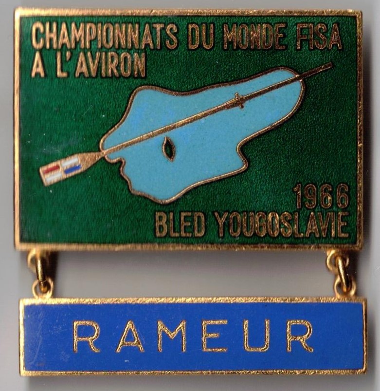 Badge YUG WRC Bled 1966 competitor II