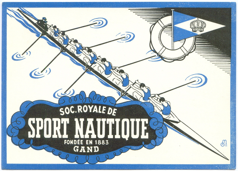 pc bel ghent soc. royale de sport nautique gand founded 1883