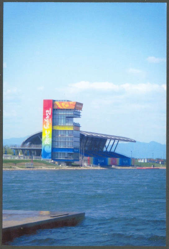 pc chn 2008 og beijing finish tower and grandstand at shunyi regatta course 