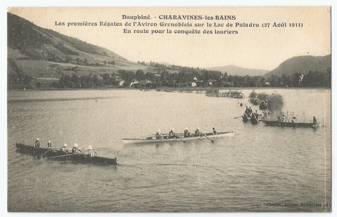 PC FRA 1911 Charavines les Bains regatta on Lake de Paladru