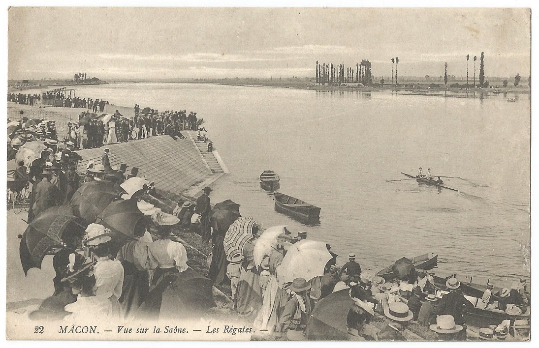 PC FRA Macon regatta course on the Saone river