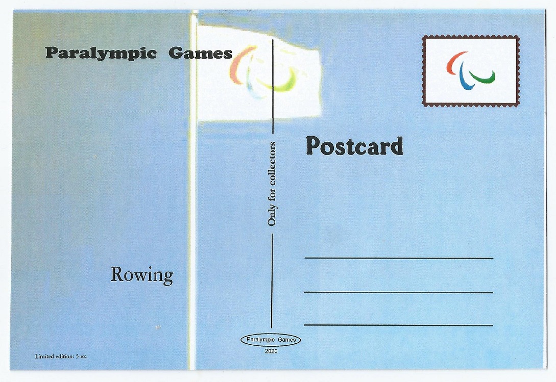 PC GBR 2020 Paralympic Games PRW1X NOR reprint reverse