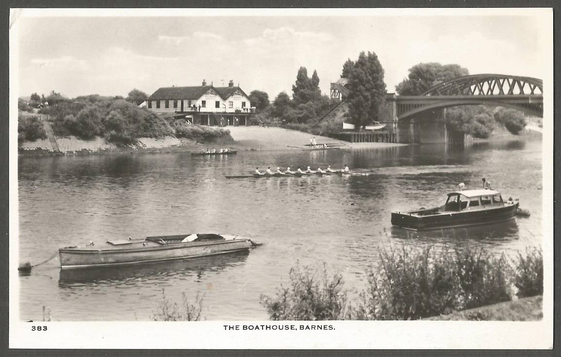 PC GBR London Thames Tradesmens RC founded 1896 boathouse