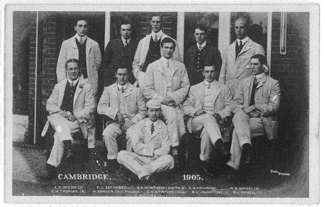 pc gbr 1905 the cambridge crew