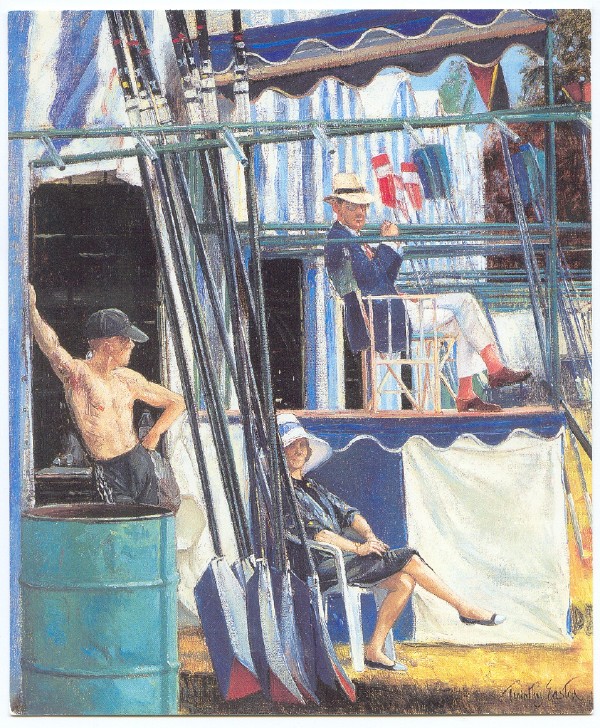 pc gbr painting t. easton the crows nest henley
