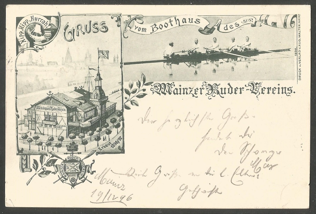 PC GER Mainzer RV boathouse PU 1896
