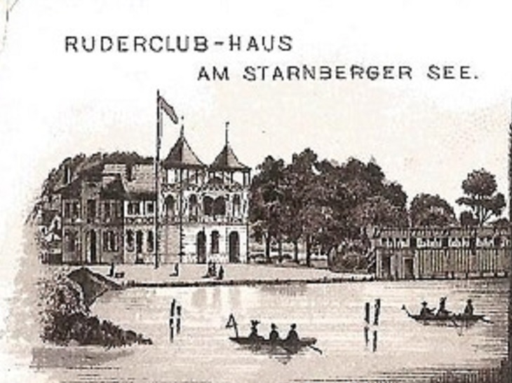 PC GER Starnberg Muenchener RC 1880 boathouse detail
