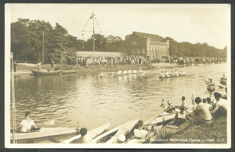 pc ger dortmund rc hansa v. 1898 4 race with boathouse in background