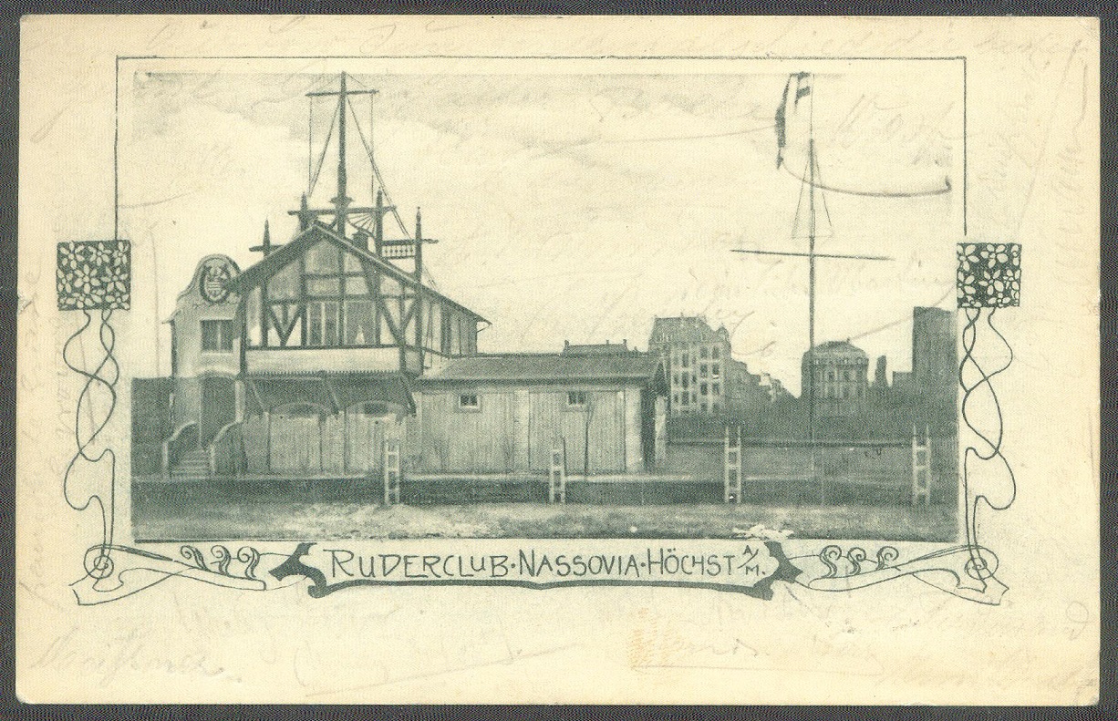 pc ger frankfurt rc nassovia hoechst 1881 old boathouse pu 1904