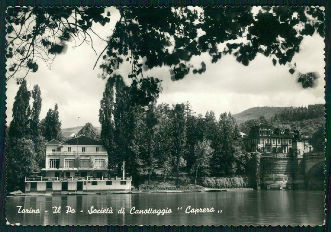PC ITA Turin Societa di Canottaggio Caprera boathouse PU 1961