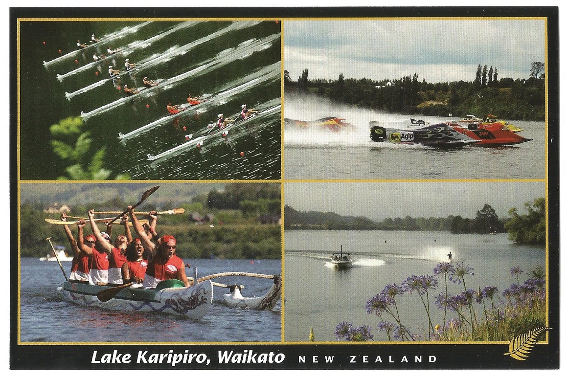 PC NZL Lake Karapiro Waikato International class water sports venue 