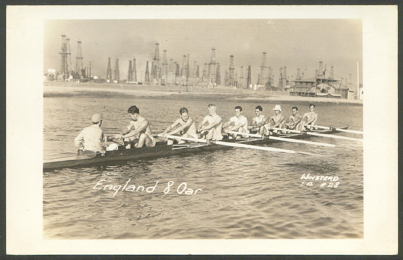 pc usa 1932 og los angeles photo of 8 gbr 4th place in final