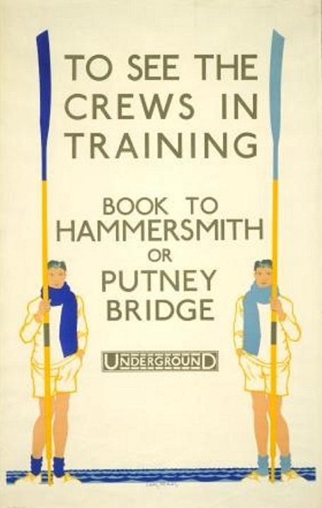Poster GBR 1930 Underground To See the Crews in Training image on magnet
