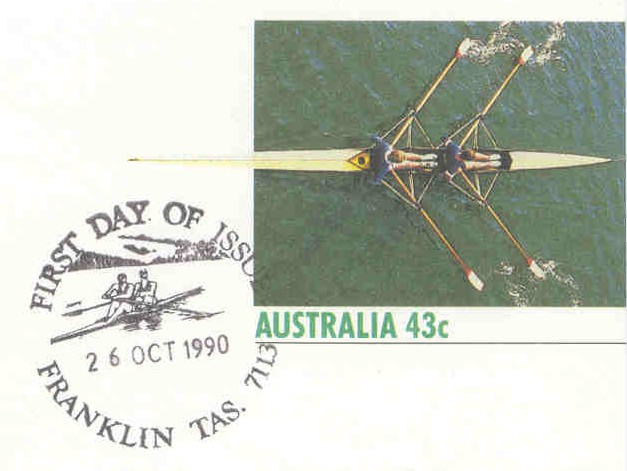 pm aus 1990 oct. 26th franklin tasmania wrc stationary 2 