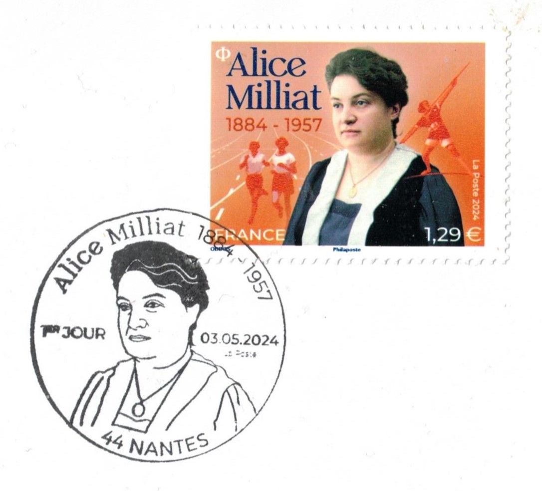 PM FRA 2024 May 3rd Nantes Alice Milliat 1884 1957 pioneer for womens sports