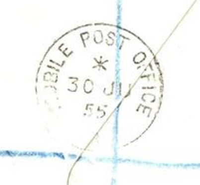 PM GBR 1955 June 30th Henley Mobile Post Office A II