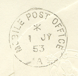 pm gbr 1953 july 1st henley mobile post office a