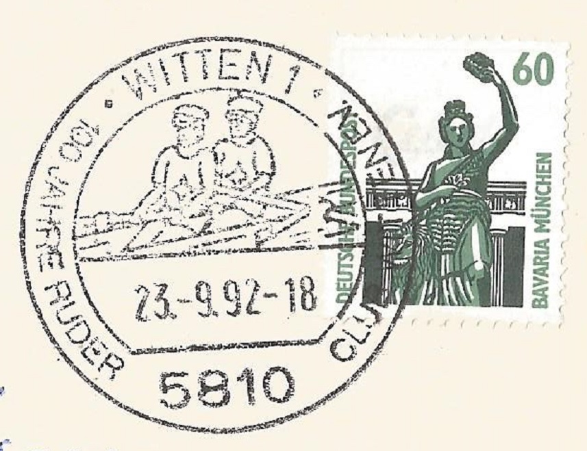 PM GER 1992 Sept. 9th Witten RC Witten centenary