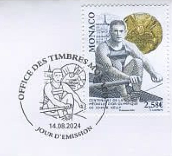 PM MON 2024 Aug. 14th John B. Kellys M1X Olympic gold medal win Paris 1924 centenary