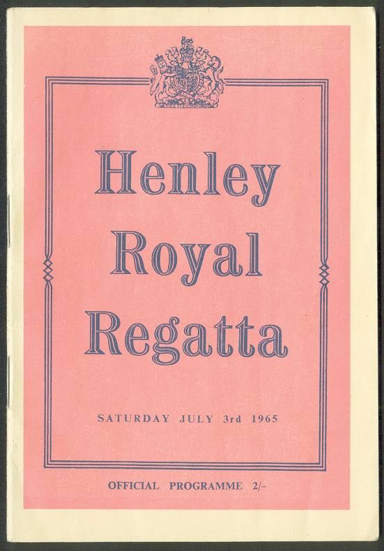 program gbr 1965 july 3rd henley royal regatta