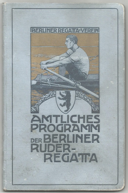 Program GER 1911 Berliner Ruder Regatta