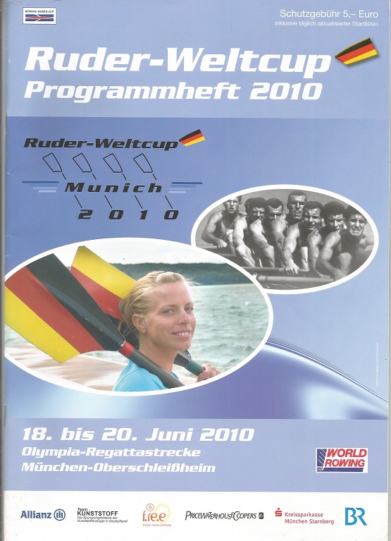 Program GER 2010 Rowing World Cup Munich