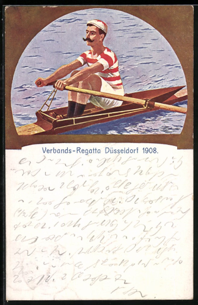 PC GER Duesseldorf Regatta 1908 PU 1908 I