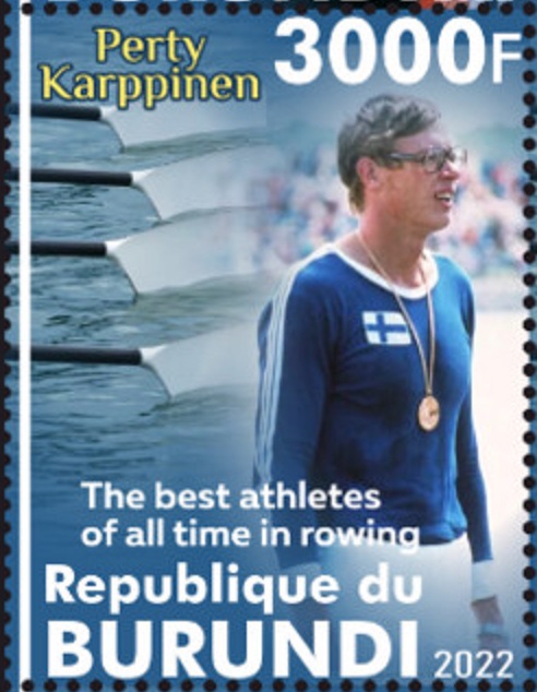 Stamp BDI 2022 unauthorized issue Perty Karppinen FIN