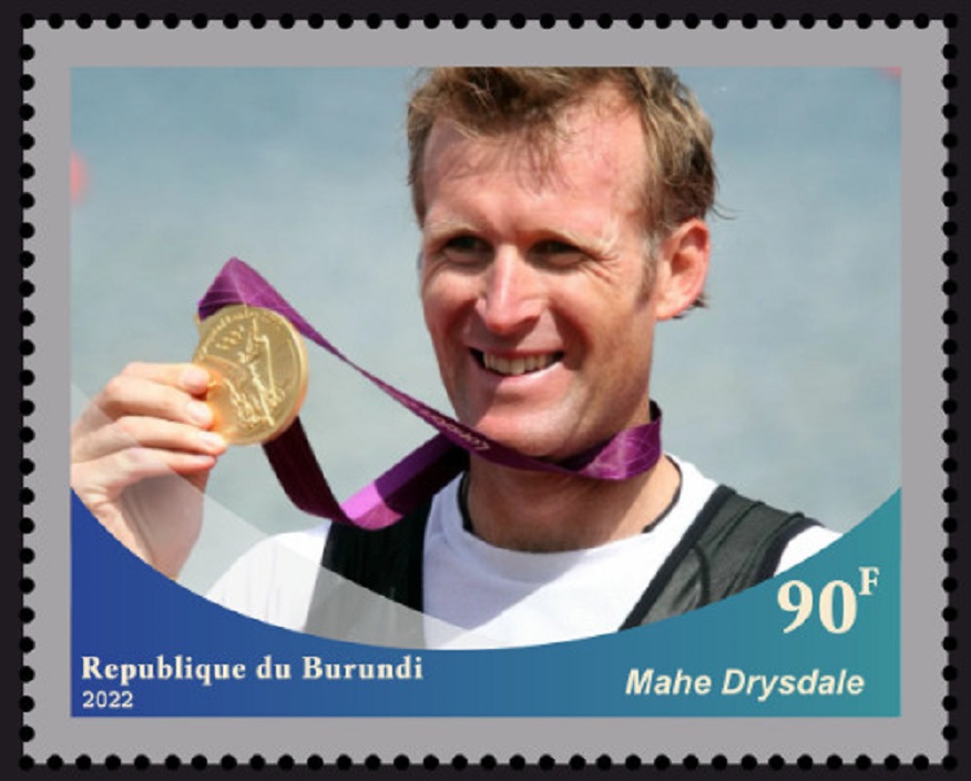 Stamp BUR 2022 Mahe Drysdale IV