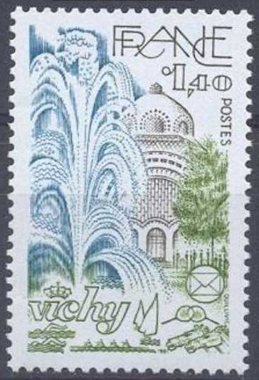 stamp fra 1981 june 6th vichy mi 2268