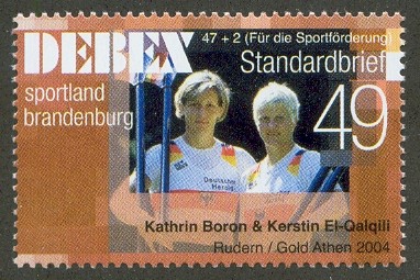 stamp ger 2004 dec. 17th debex 49 c sponsor deutscher herold mi i