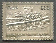 stamp ita 1982 aug. 4th jwrc piediluco replica in 986 silver no. 237 of 1000 